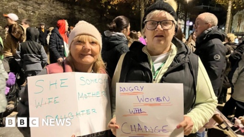 Rally held in response to reported attacks on women