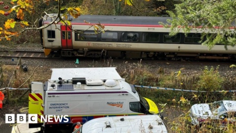 Wales train crash passenger who died named locally as Tudor Evans Wales train crash passenger who died named locally as Tudor Evans