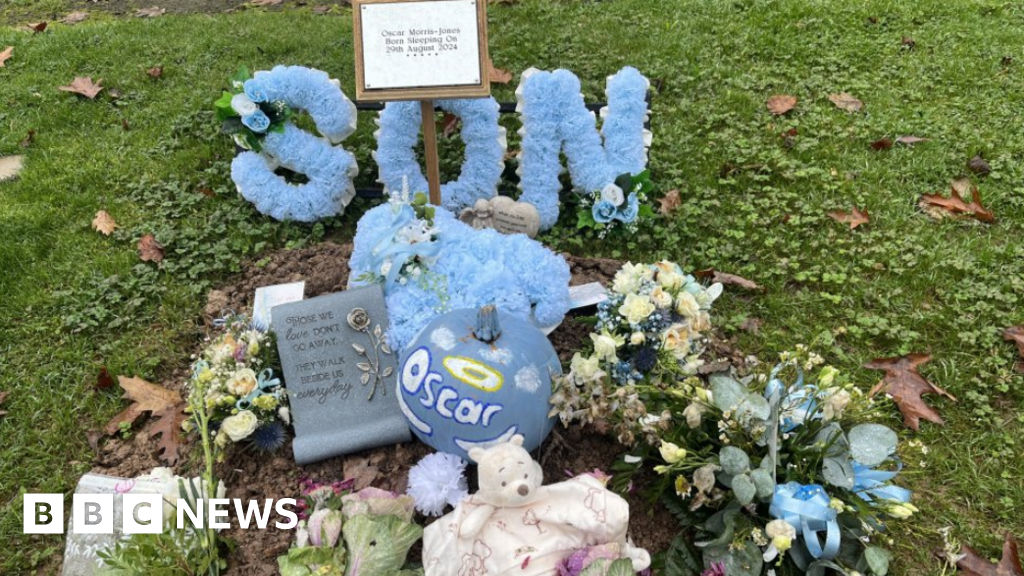 Mother in CCTV plea after theft from baby’s grave