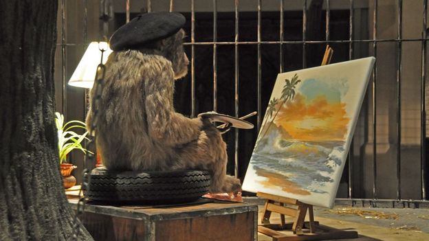 The weird and wonderful art of animals The weird and wonderful art of animals