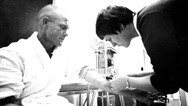 The nurse who knew the first astronauts inside out