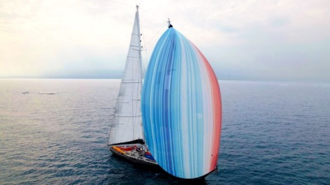 A famous climate graphic is running out of red