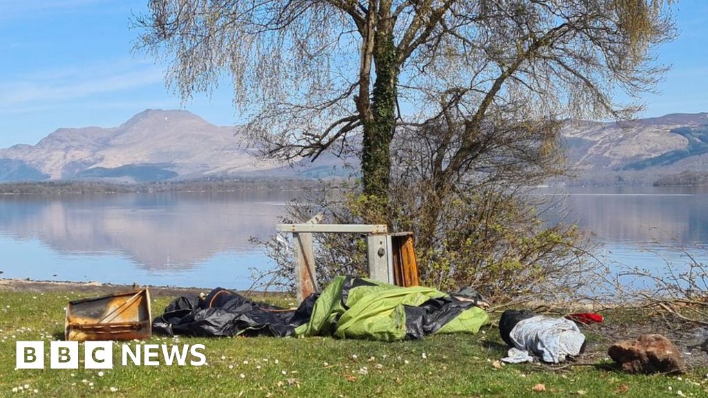 Loch Lomond and the Trossachs rubbish fills more than 1,000 bags Loch Lomond and the Trossachs rubbish fills more than 1,000 bags