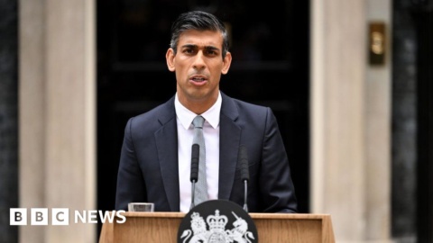 Rishi Sunak’s first speech as UK prime minister in full
