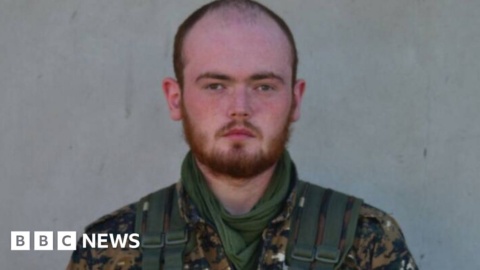 Briton killed in Syria Luke Rutter honoured by Kurds