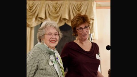 Philanthropist and activist Peggy Sharpe has died at age 96.